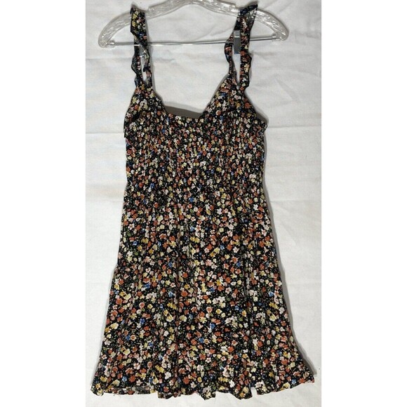 SHEIN Floral Mini Dress Size Medium - Picture 2 of 11